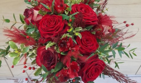 Bouquets de roses pour la Saint Valentin au Touvet