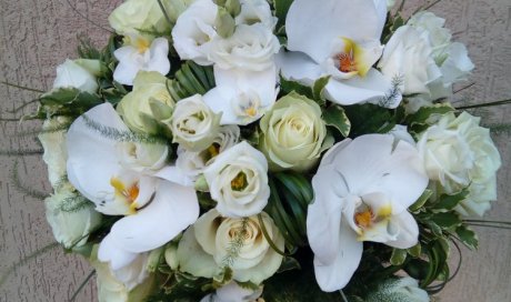 Création de bouquet de mariée au Touvet